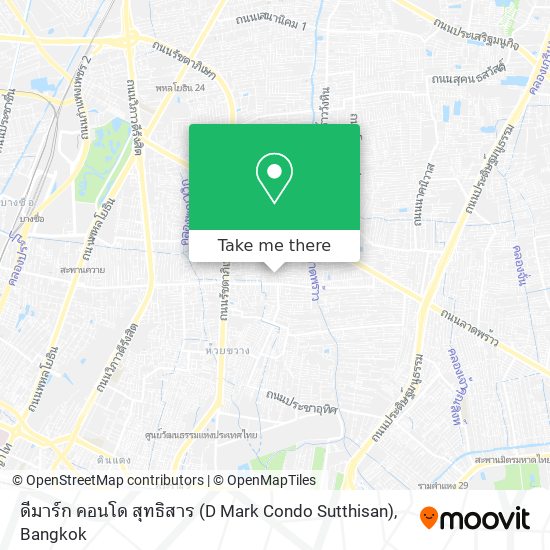 ดีมาร์ก คอนโด สุทธิสาร (D Mark Condo Sutthisan) map