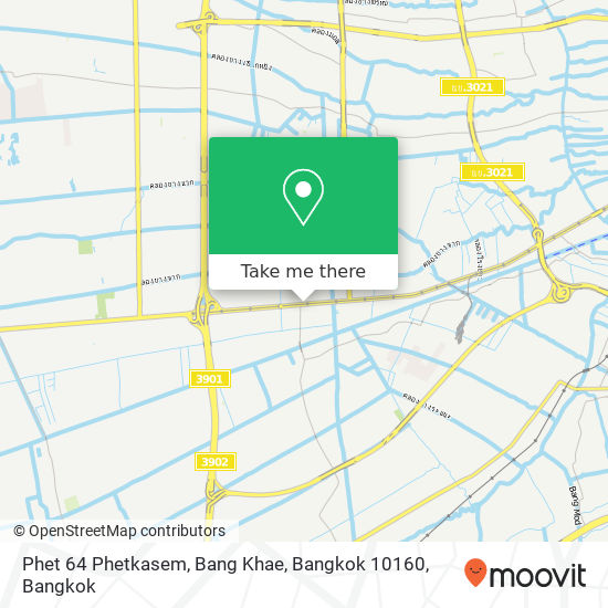 Phet 64 Phetkasem, Bang Khae, Bangkok 10160 map