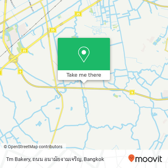 Tm Bakery, ถนน อนามัยงามเจริญ map