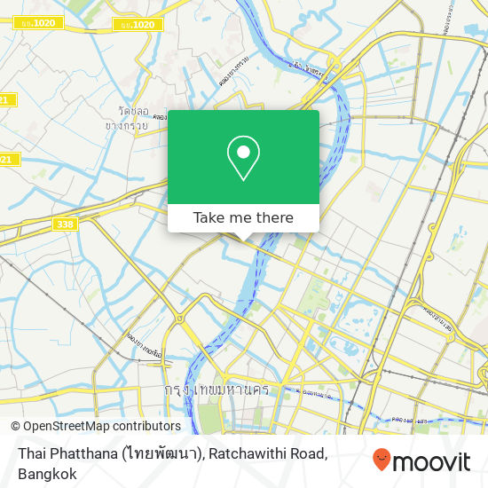Thai Phatthana (ไทยพัฒนา), Ratchawithi Road map
