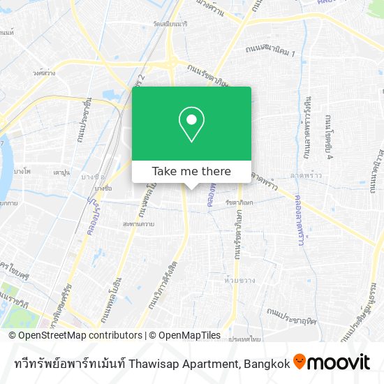 ทวีทรัพย์อพาร์ทเม้นท์ Thawisap Apartment map