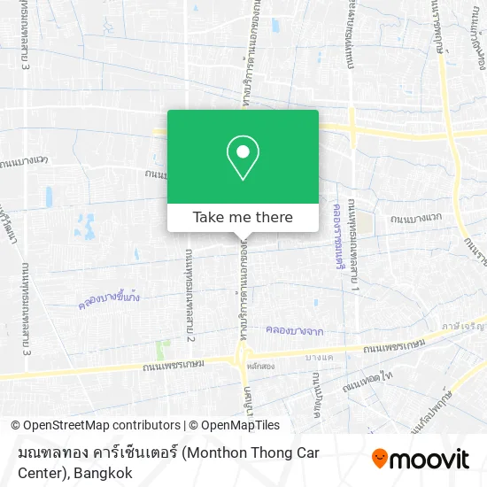 มณฑลทอง คาร์เซ็นเตอร์ (Monthon Thong Car Center) map
