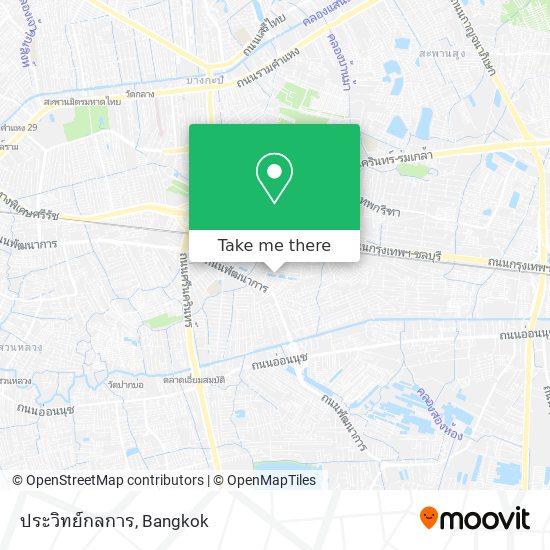 ประวิทย์กลการ map