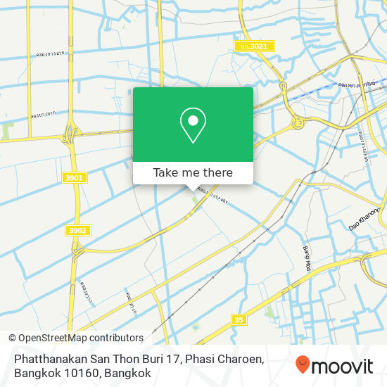 Phatthanakan San Thon Buri 17, Phasi Charoen, Bangkok 10160 map
