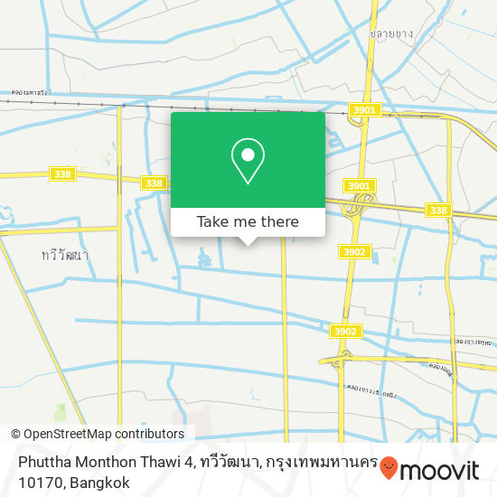 Phuttha Monthon Thawi 4, ทวีวัฒนา, กรุงเทพมหานคร 10170 map