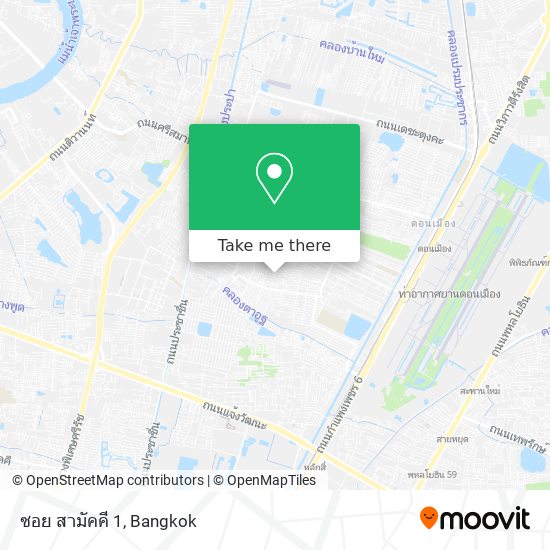 ซอย สามัคคี 1 map