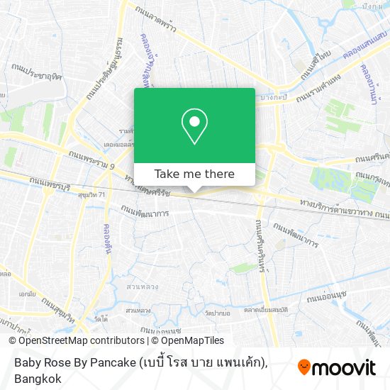 Baby Rose By Pancake (เบบี้ โรส บาย แพนเค้ก) map