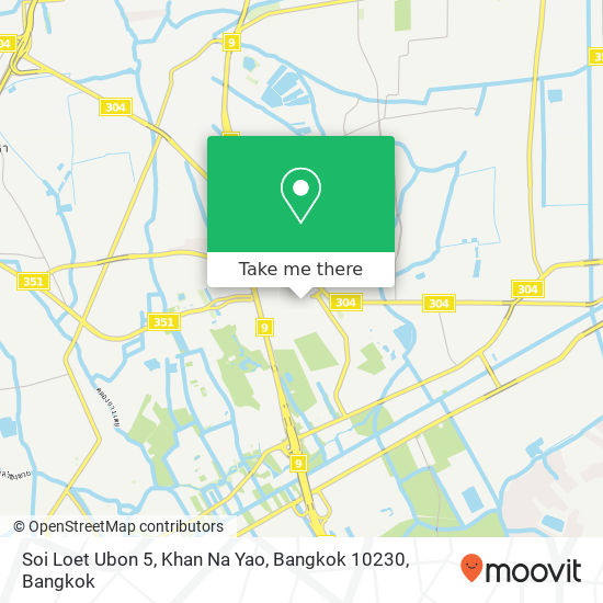 Soi Loet Ubon 5, Khan Na Yao, Bangkok 10230 map