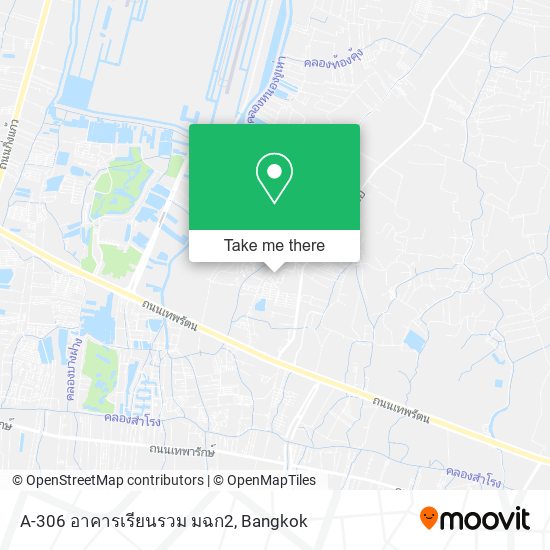 A-306 อาคารเรียนรวม มฉก2 map