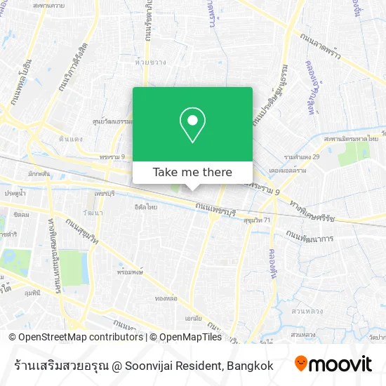 ร้านเสริมสวยอรุณ @ Soonvijai Resident map