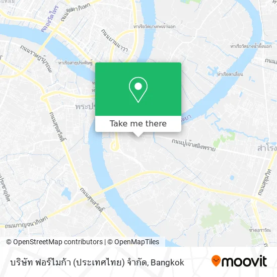 บริษัท ฟอร์ไมก้า (ประเทศไทย) จำกัด map