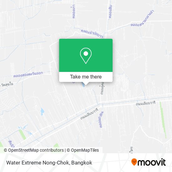 Water Extreme Nong-Chok map