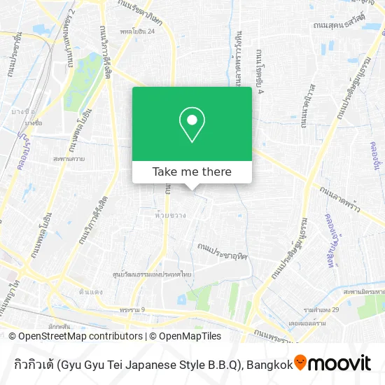 กิวกิวเต้ (Gyu Gyu Tei Japanese Style B.B.Q) map