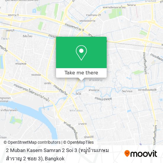 2 Muban Kasem Samran 2 Soi 3 (หมู่บ้านเกษมสำราญ 2 ซอย 3) map