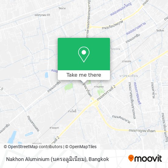 Nakhon Aluminium (นครอลูมิเนียม) map