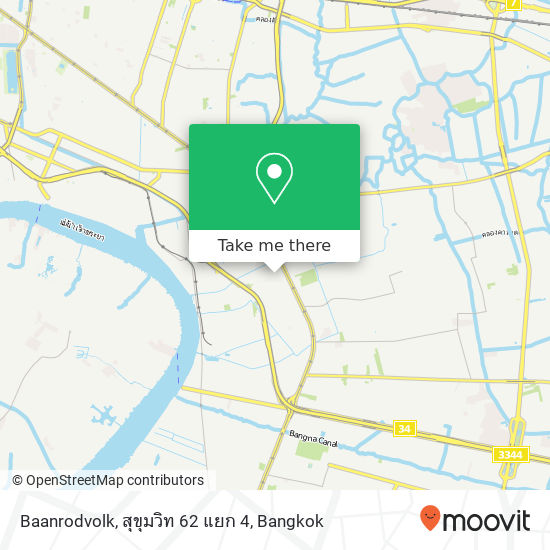 Baanrodvolk, สุขุมวิท 62 แยก 4 map