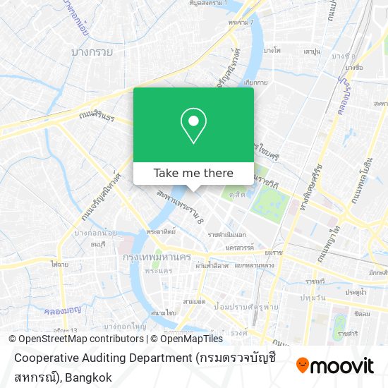 Cooperative Auditing Department (กรมตรวจบัญชีสหกรณ์) map