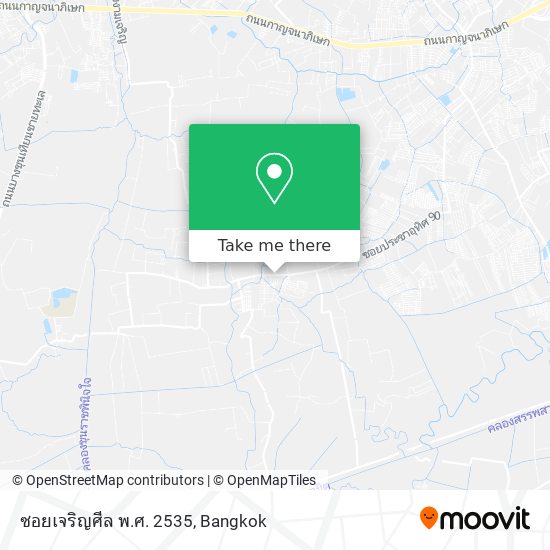 ซอยเจริญศีล พ.ศ. 2535 map
