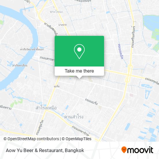 Aow Yu Beer & Restaurant map