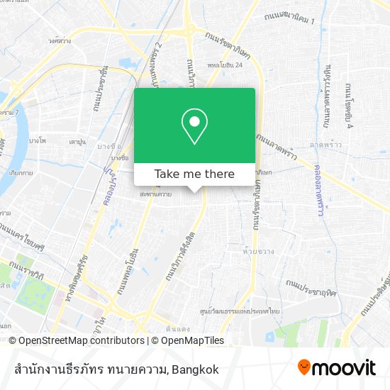 สำนักงานธีรภัทร ทนายความ map