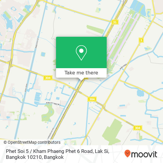 Phet Soi 5 / Kham Phaeng Phet 6 Road, Lak Si, Bangkok 10210 map