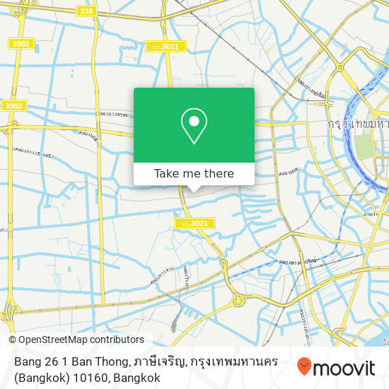 Bang 26 1 Ban Thong, ภาษีเจริญ, กรุงเทพมหานคร (Bangkok) 10160 map
