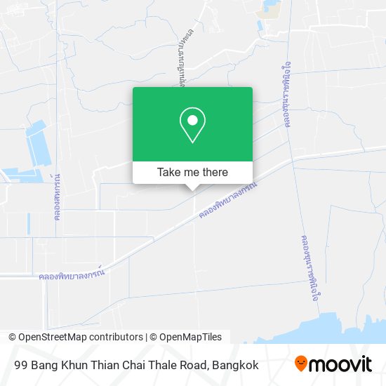 99 Bang Khun Thian Chai Thale Road map