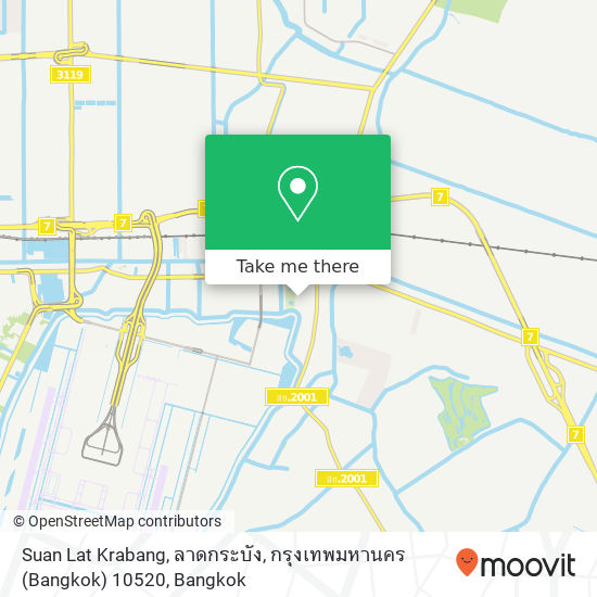 Suan Lat Krabang, ลาดกระบัง, กรุงเทพมหานคร (Bangkok) 10520 map