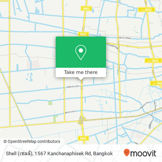 Shell (เชลล์), 1567 Kanchanaphisek Rd map