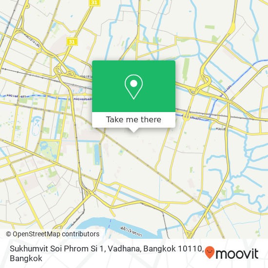 Sukhumvit Soi Phrom Si 1, Vadhana, Bangkok 10110 map