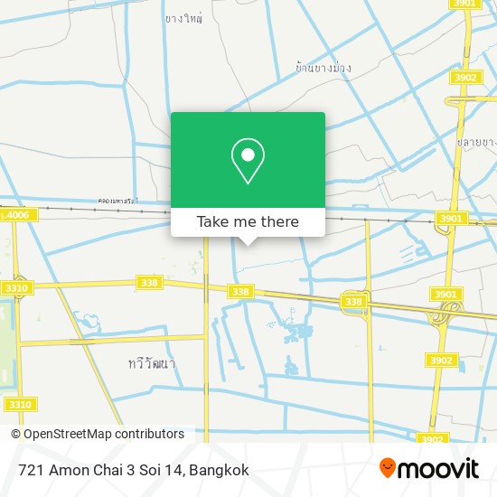 721 Amon Chai 3 Soi 14 map