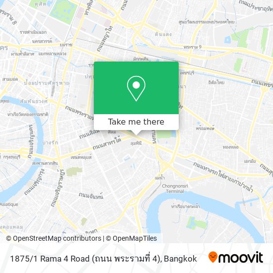 1875 / 1 Rama 4 Road (ถนน พระรามที่ 4) map