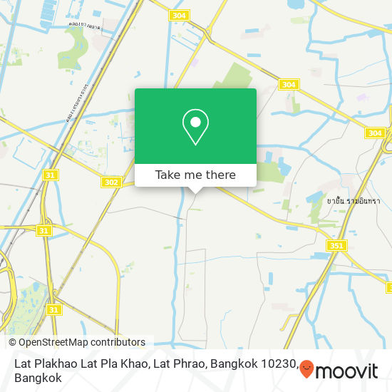 Lat Plakhao Lat Pla Khao, Lat Phrao, Bangkok 10230 map