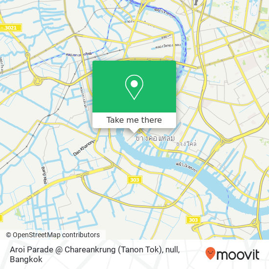 Aroi Parade @ Chareankrung (Tanon Tok), null map