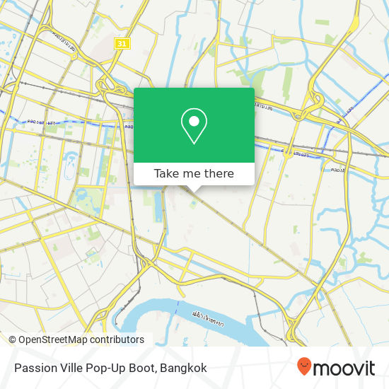 Passion Ville Pop-Up Boot map