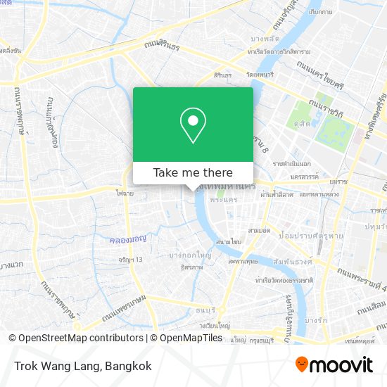Trok Wang Lang map