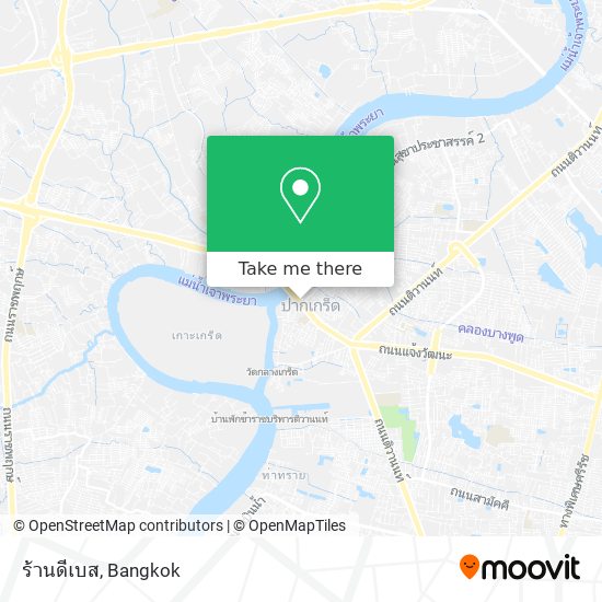 ร้านดีเบส map