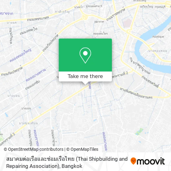 สมาคมต่อเรือและซ่อมเรือไทย (Thai Shipbuilding and Repairing Association) map