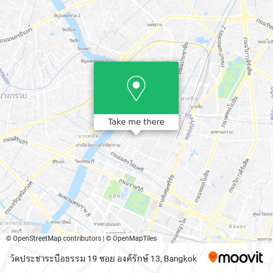 วัดประชาระบือธรรม 19 ซอย องค์รักษ์ 13 map