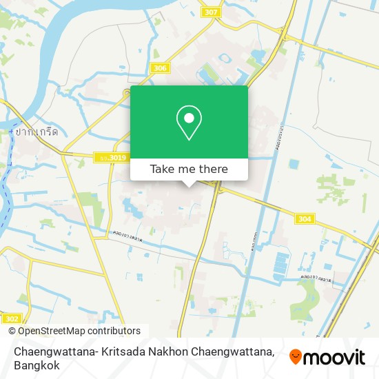 Chaengwattana- Kritsada Nakhon Chaengwattana map