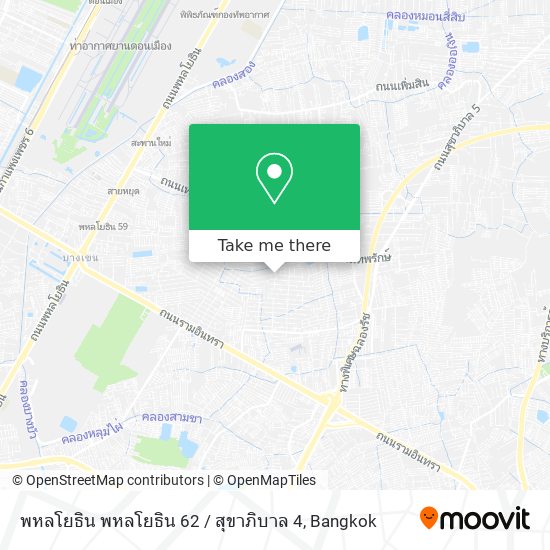 พหลโยธิน พหลโยธิน 62 / สุขาภิบาล 4 map