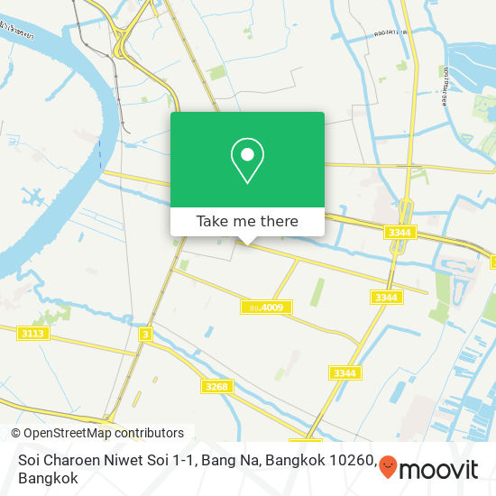 Soi Charoen Niwet Soi 1-1, Bang Na, Bangkok 10260 map