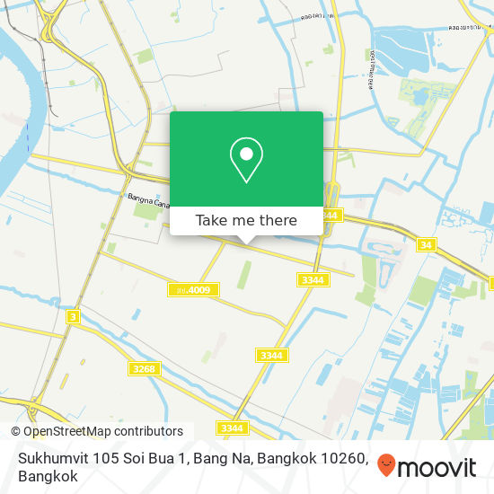 Sukhumvit 105 Soi Bua 1, Bang Na, Bangkok 10260 map