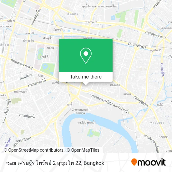ซอย เศรษฐีทวีทรัพย์ 2 สุขุมวิท 22 map