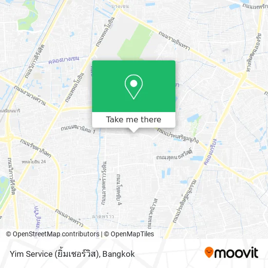 Yim Service (ยิ้มเซอร์วิส) map