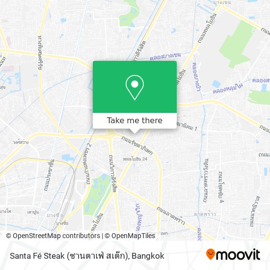 Santa Fé Steak (ซานตาเฟ่ สเต๊ก) map