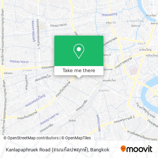 Kanlapaphruek Road (ถนนกัลปพฤกษ์) map