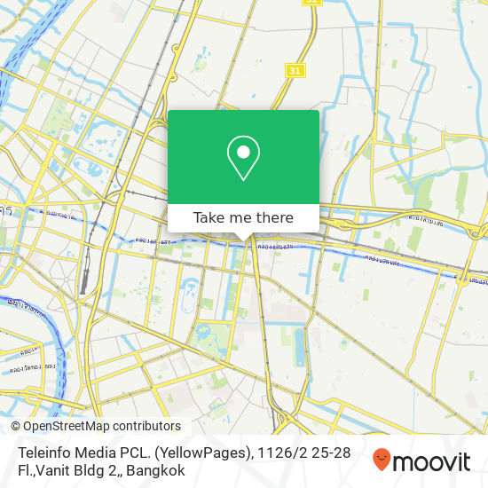Teleinfo Media PCL. (YellowPages), 1126 / 2 25-28 Fl.,Vanit Bldg 2, map