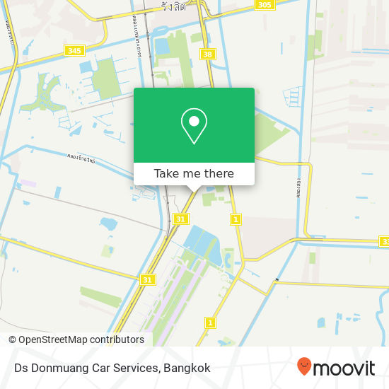 Ds Donmuang Car Services map