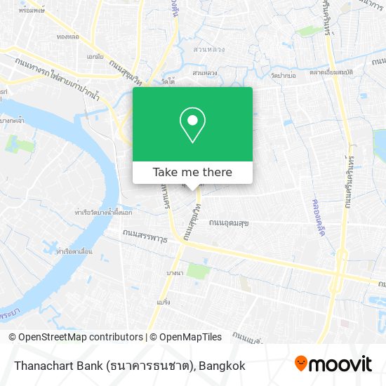 Thanachart Bank (ธนาคารธนชาต) map